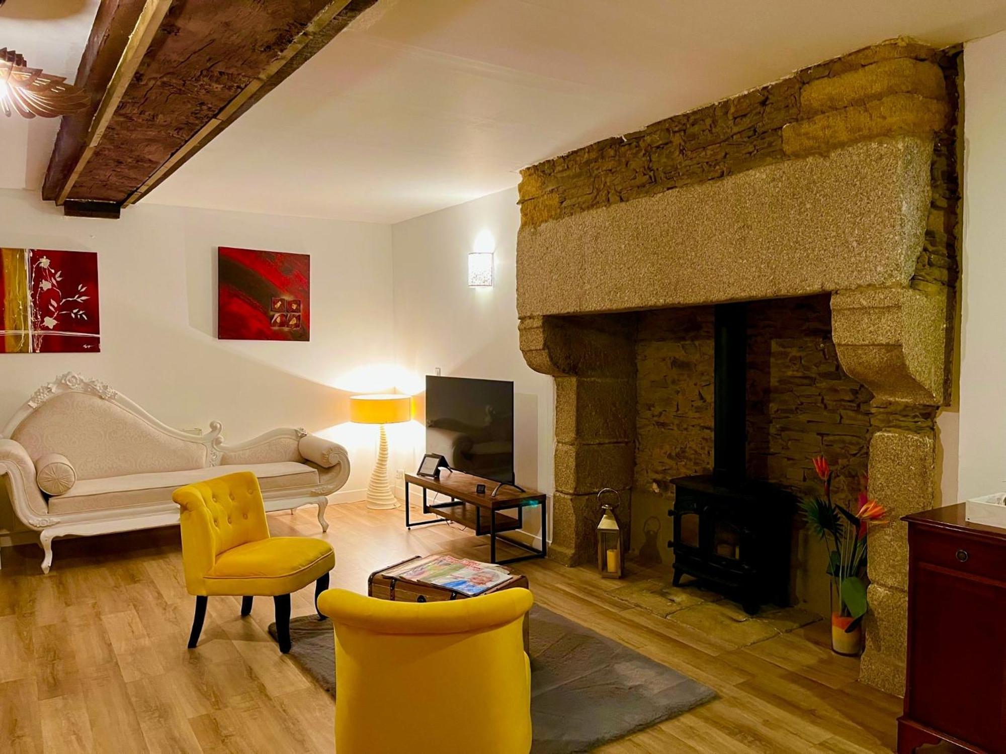 Le Manoir Des Haies Spa Les Champs-Geraux Экстерьер фото